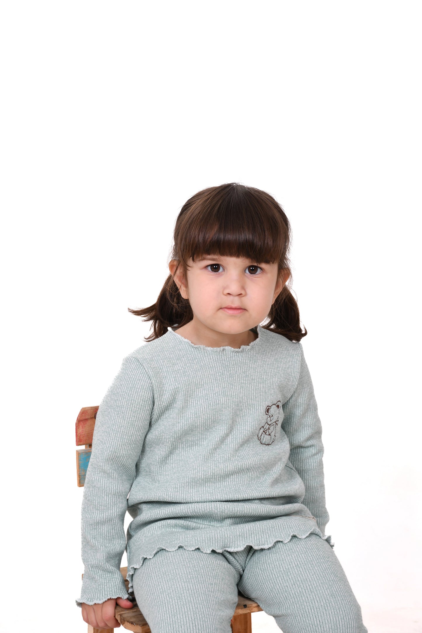 Ayıcık Nakışlı Fitilli Kışlık Takım Enhitbaby