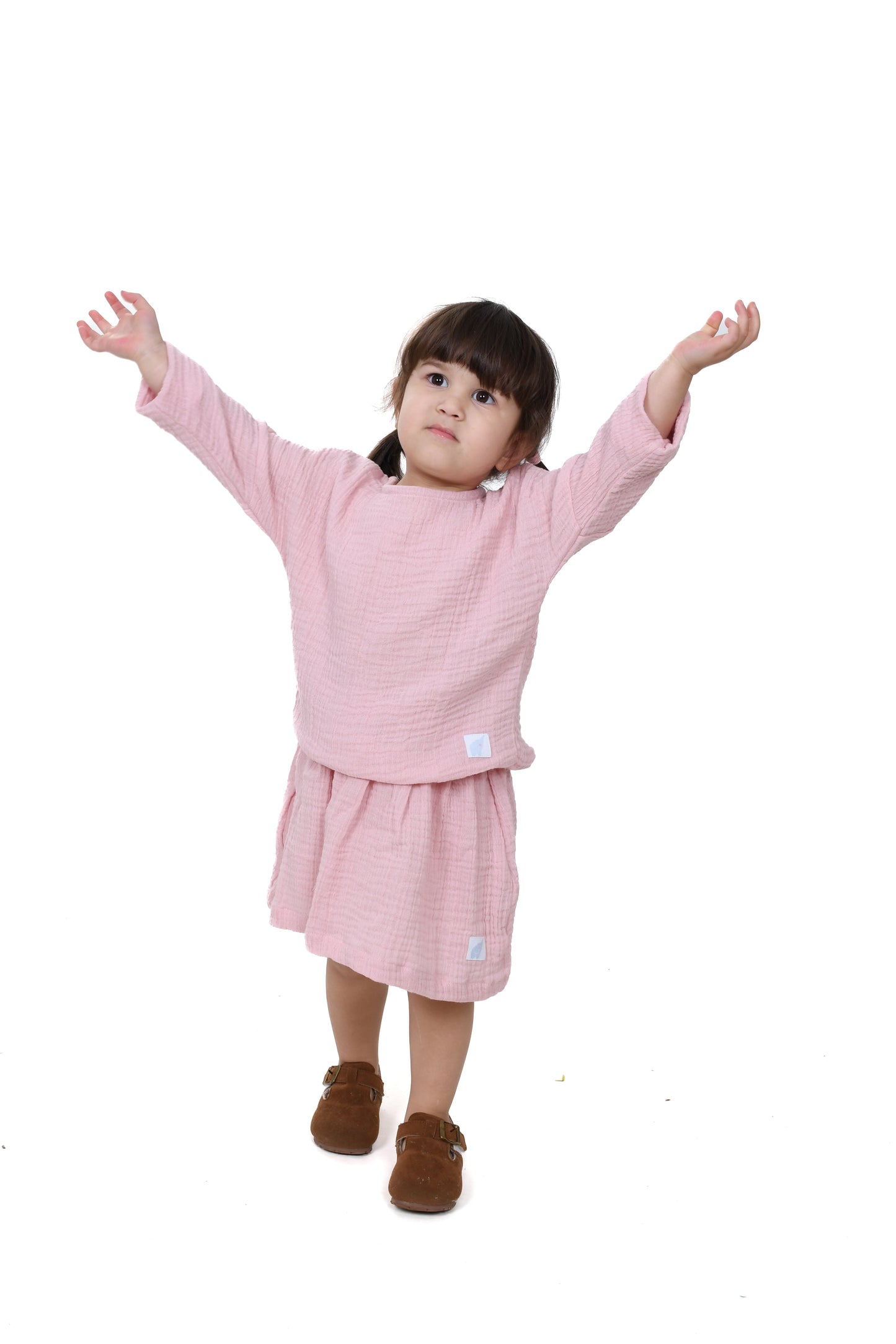 Çift Kat Müslin Etek Enhitbaby