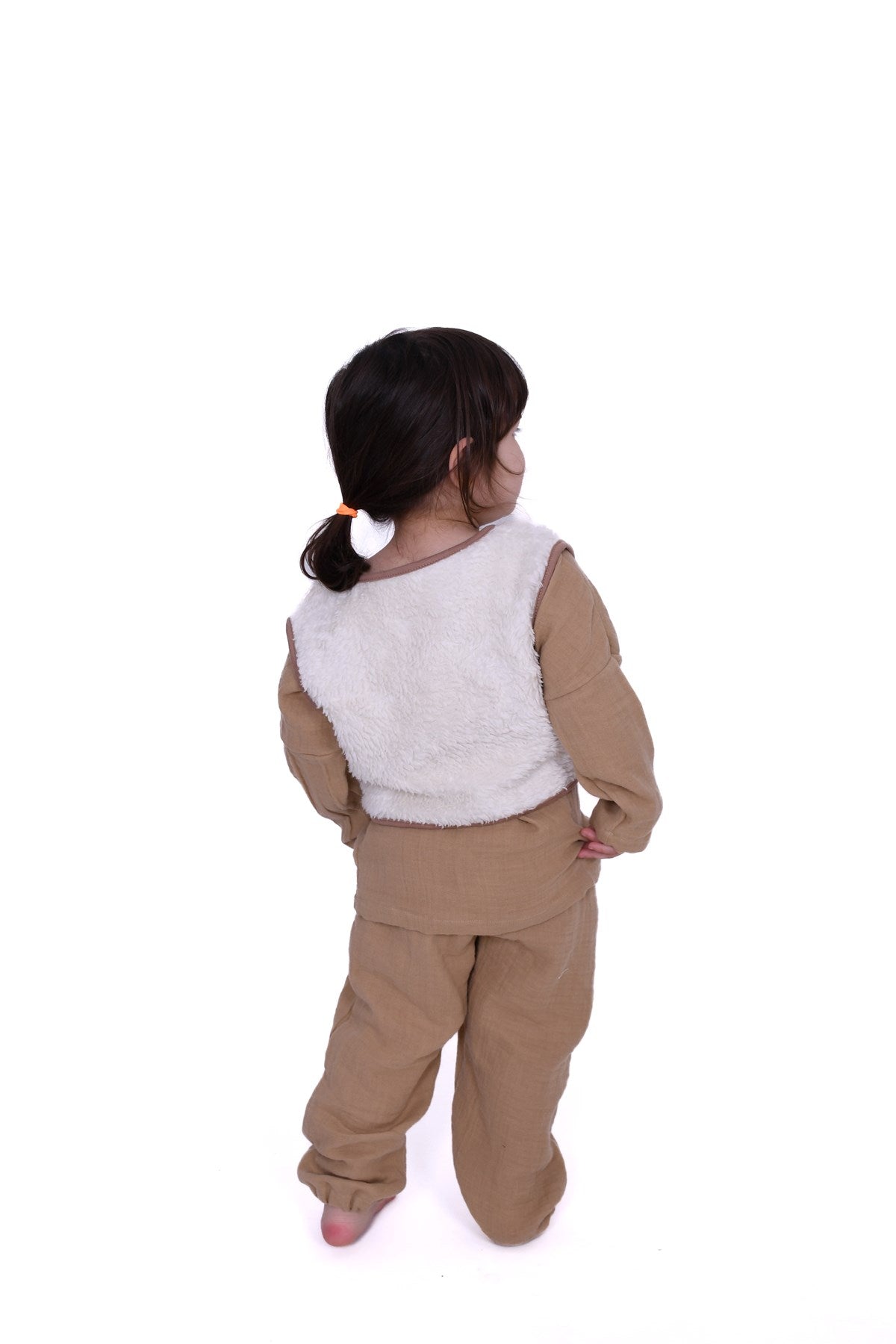 Organik Pamuk Bolero Yelek