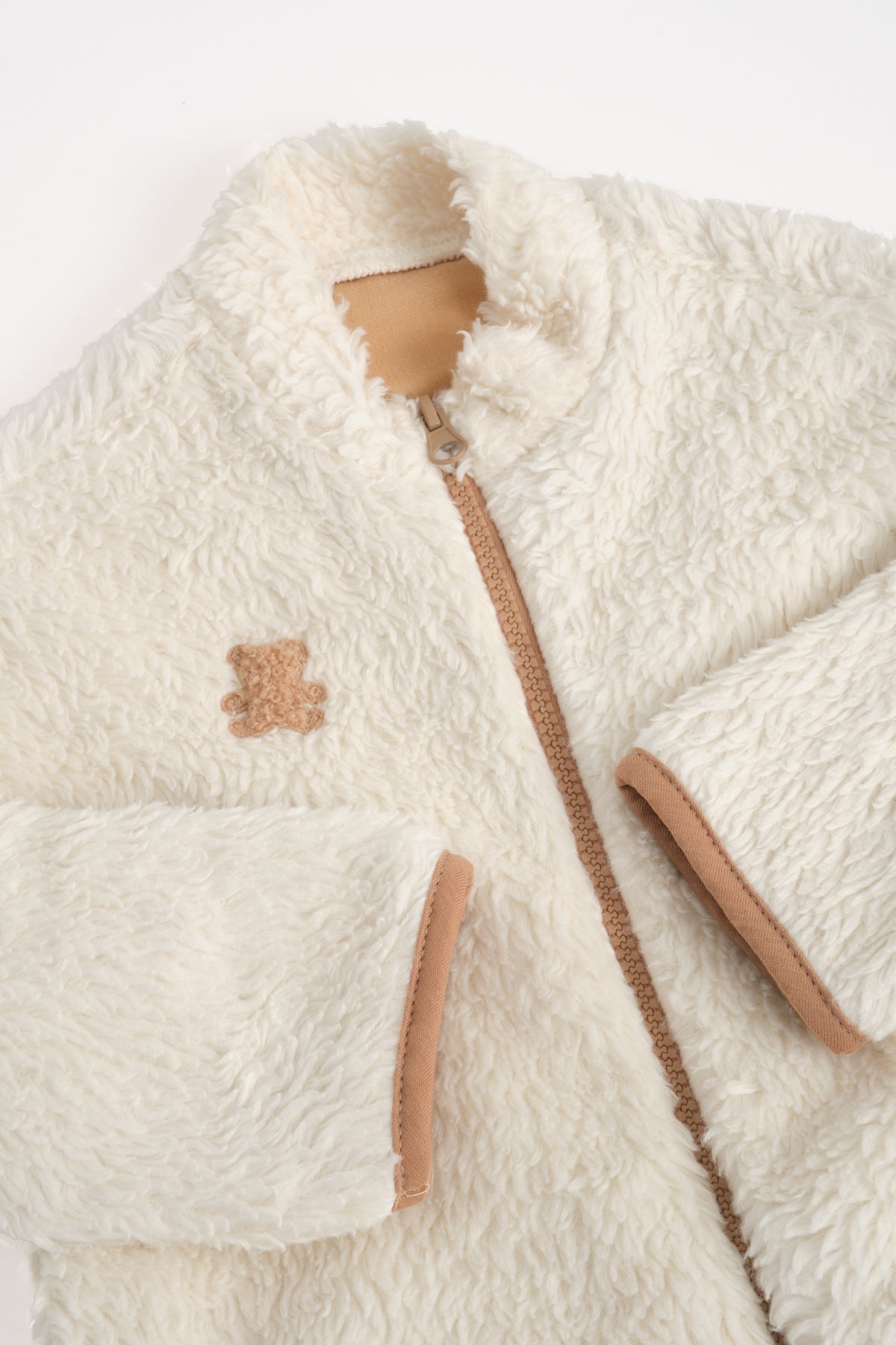 Organik Pamuklu Müslin Astarlı Çocuk Ceketi Enhitbaby