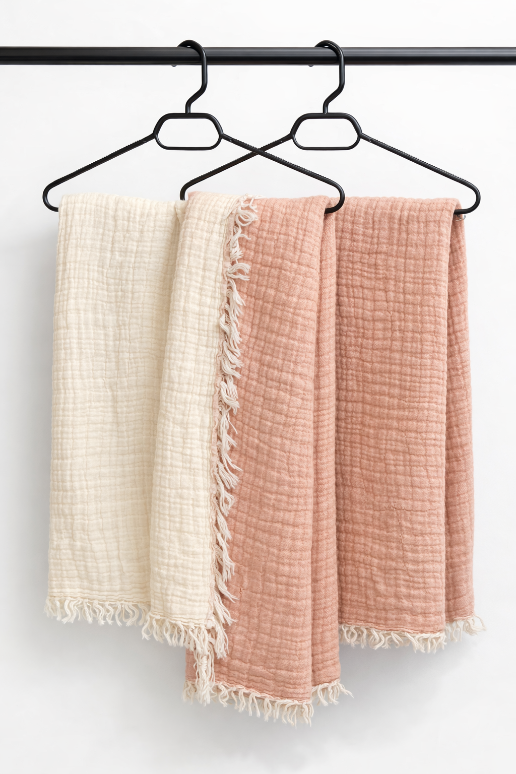 4 Kat Müslin & 3 Kat Elyaf Bebek Yatak Örtüsü - 110x110 cm