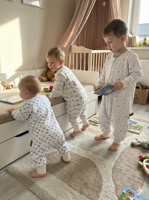 Kışlık Uyku Tulumu | 2 TOG | Çift Kat - %100 Pamuk - 3 İplik