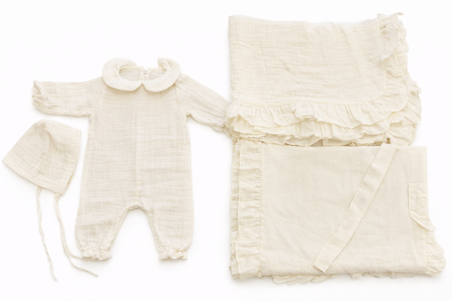 Müslin Yenidoğan Seti - Cozy | %100 Pamuk