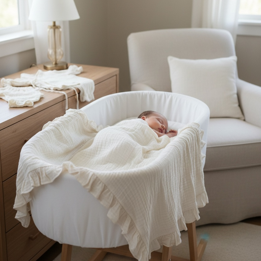%100 Pamuk Müslin Yenidoğan Seti | Konforlu & Şık 3