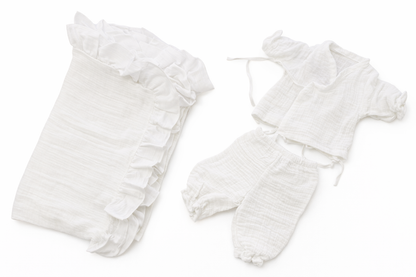 %100 Pamuk Müslin Yenidoğan Seti | Konforlu & Şık 1