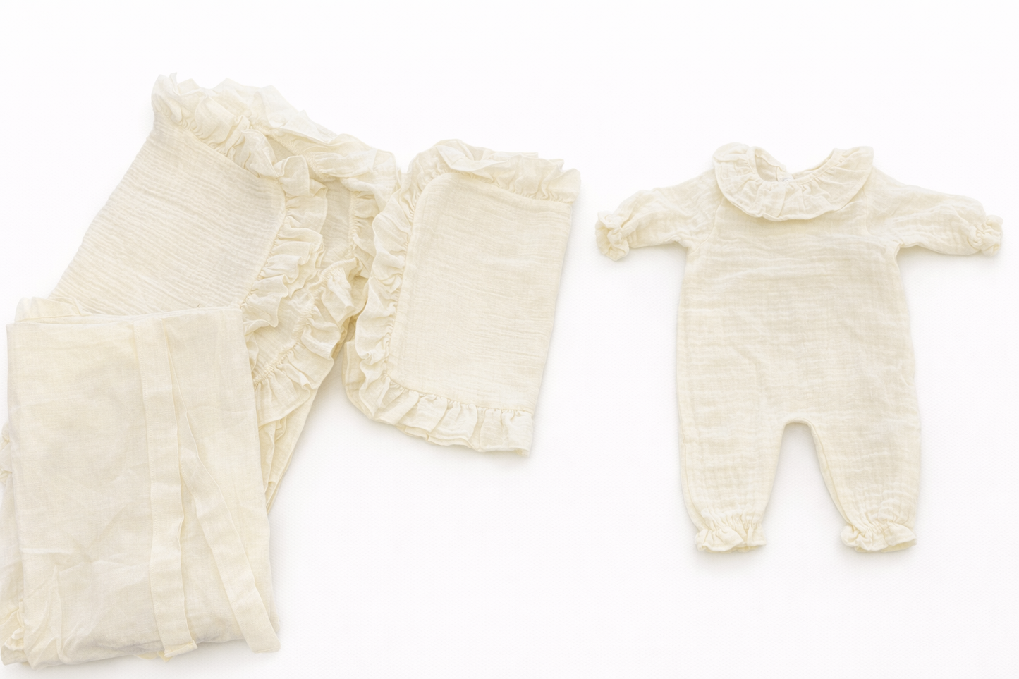 %100 Pamuk Müslin Yenidoğan Seti | Konforlu & Şık 3