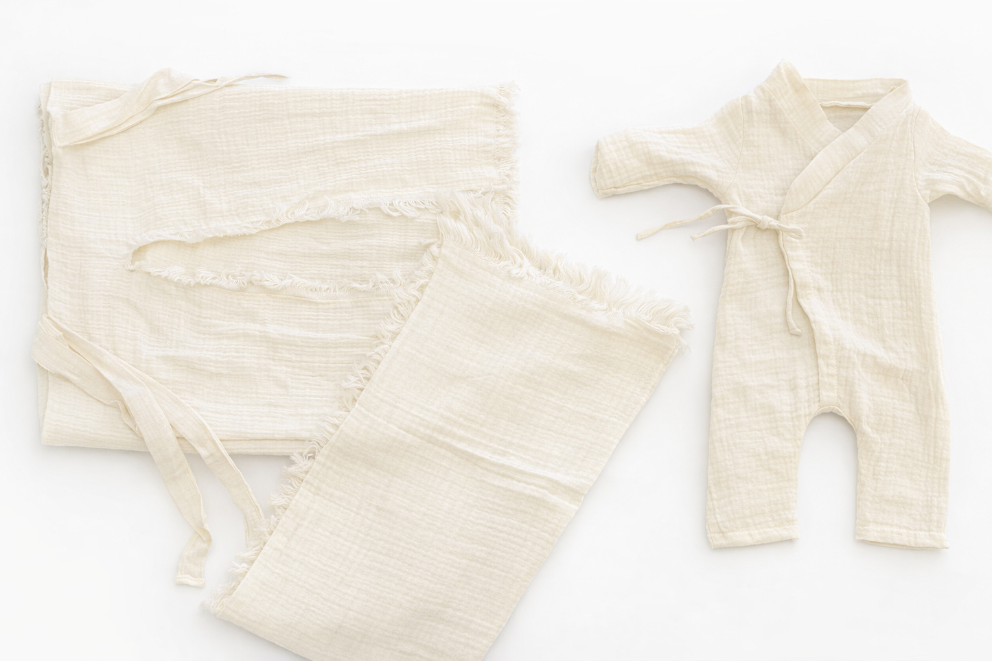 %100 Pamuk Müslin Yenidoğan Seti | Konforlu & Şık 10 (OUTLET)