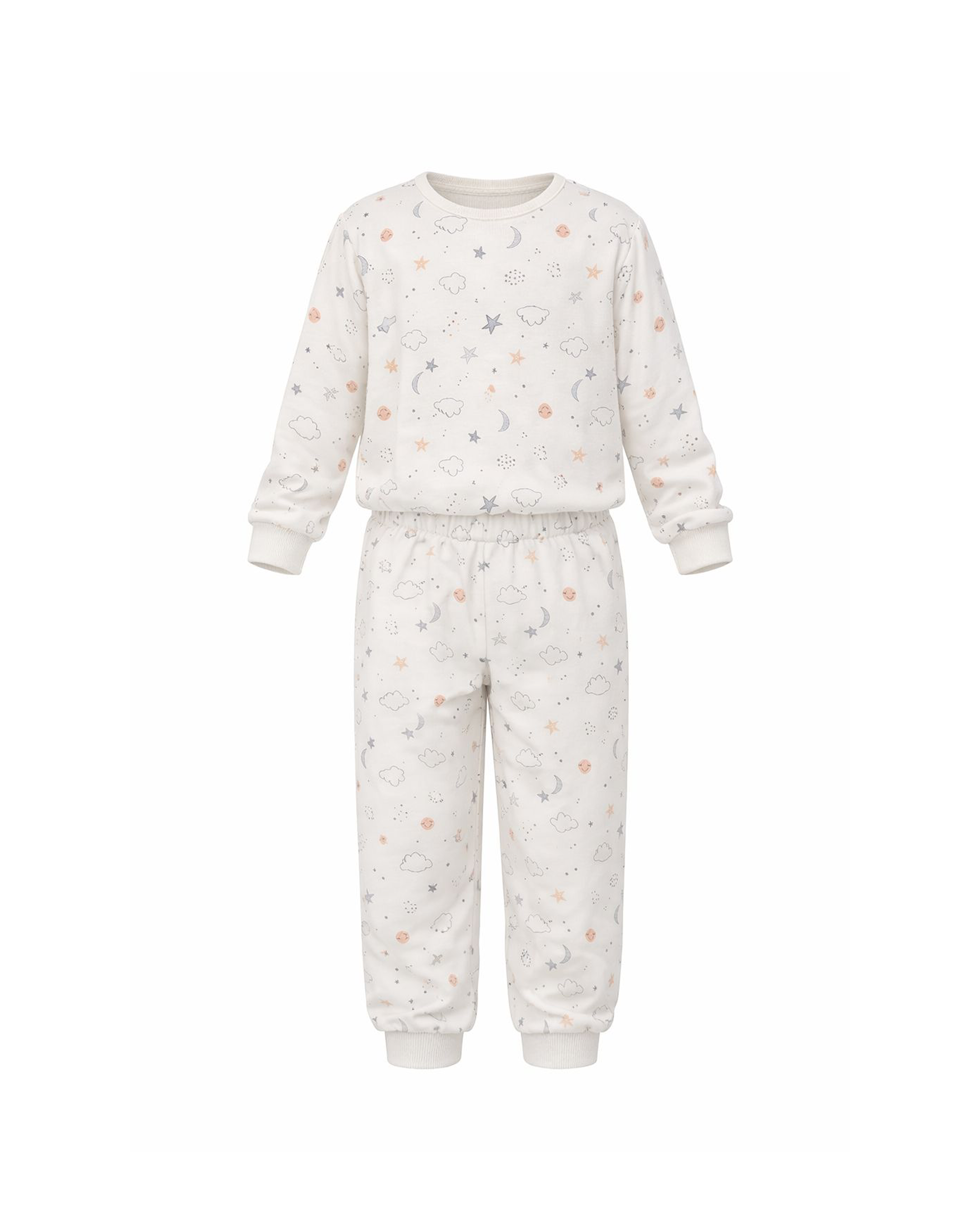 Çocuk Pijama Takımı | 2 TOG | %100 Pamuk - 3 İplik - Çift Kat