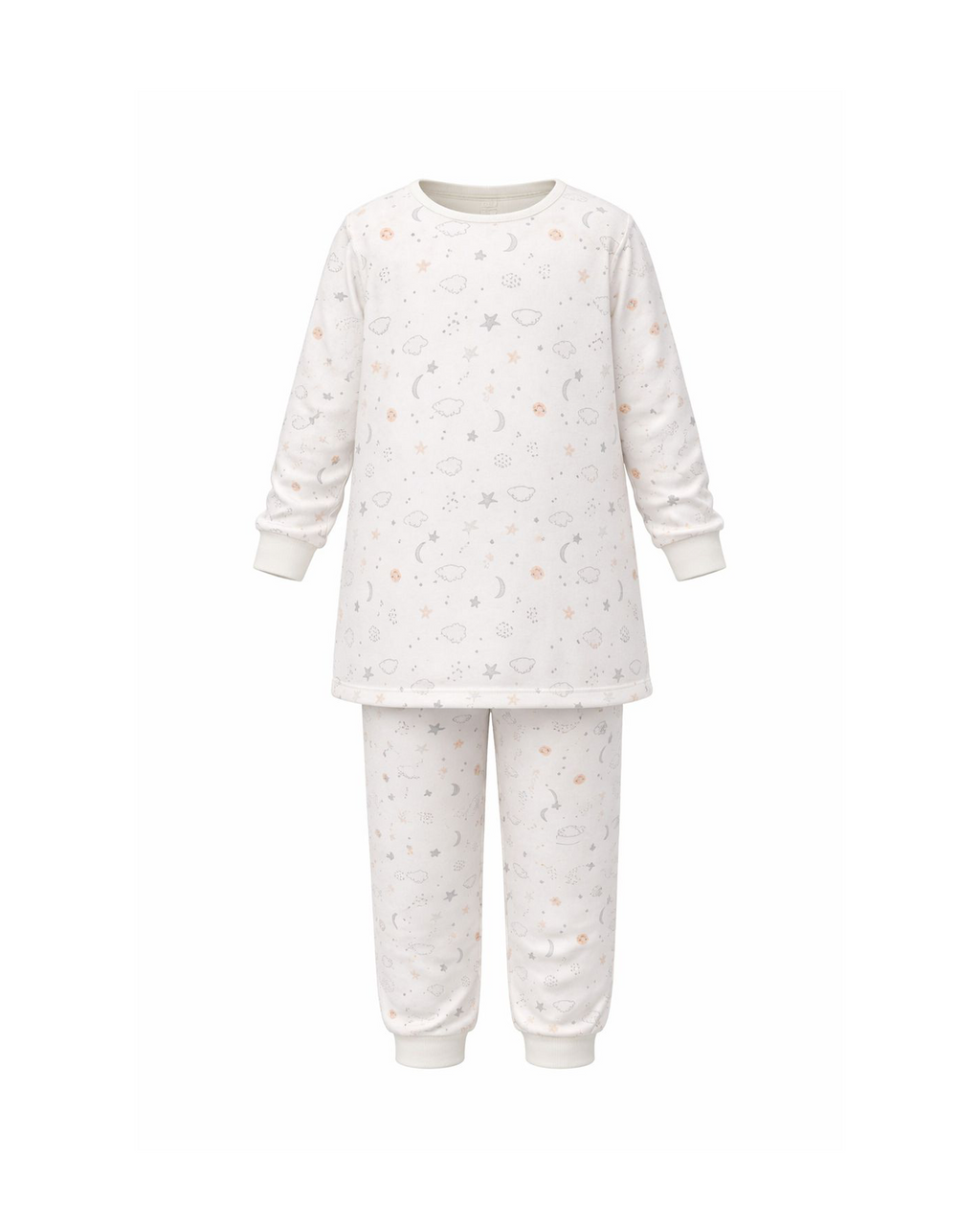 Çocuk Pijama Takımı | 2 TOG | %100 Pamuk - 3 İplik - Çift Kat