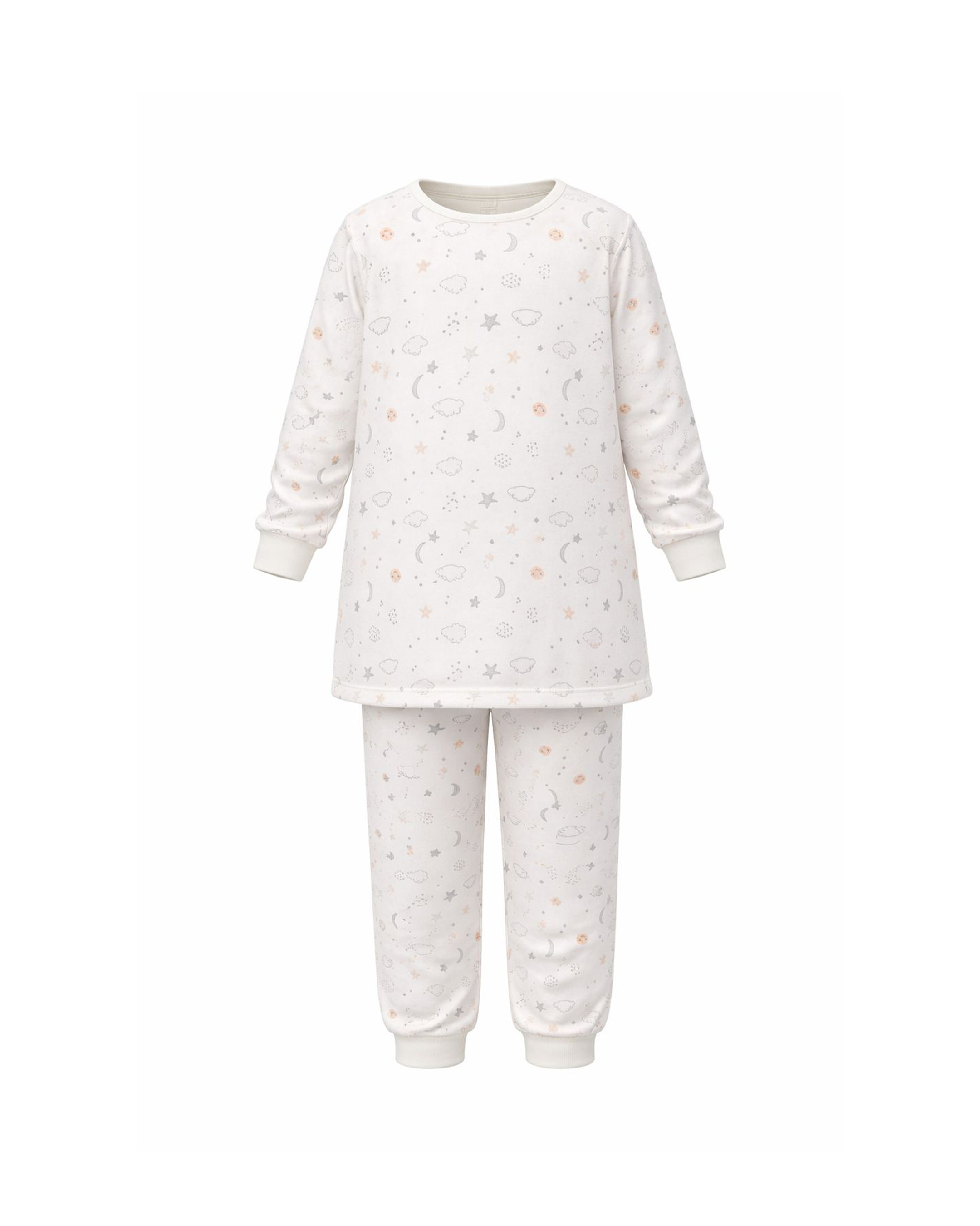 Çocuk Pijama Takımı | 2 TOG | %100 Pamuk - 3 İplik - Çift Kat