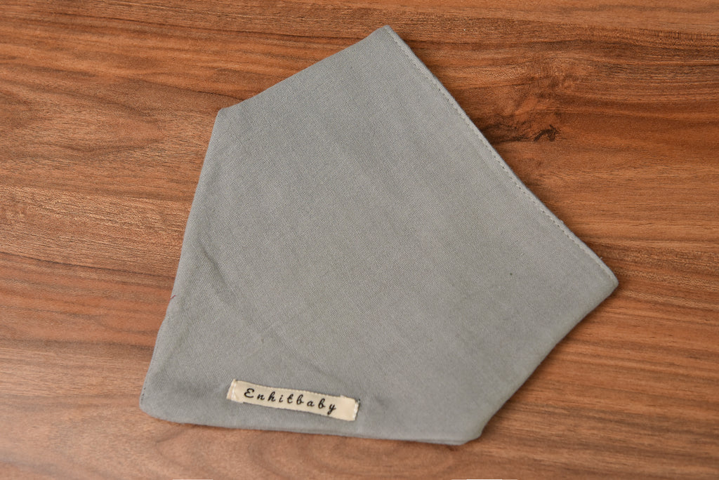 10'lu Set Yumuşak Fular Önlük | 4 Katlı - %100 Pamuk | Çıtçıtlı