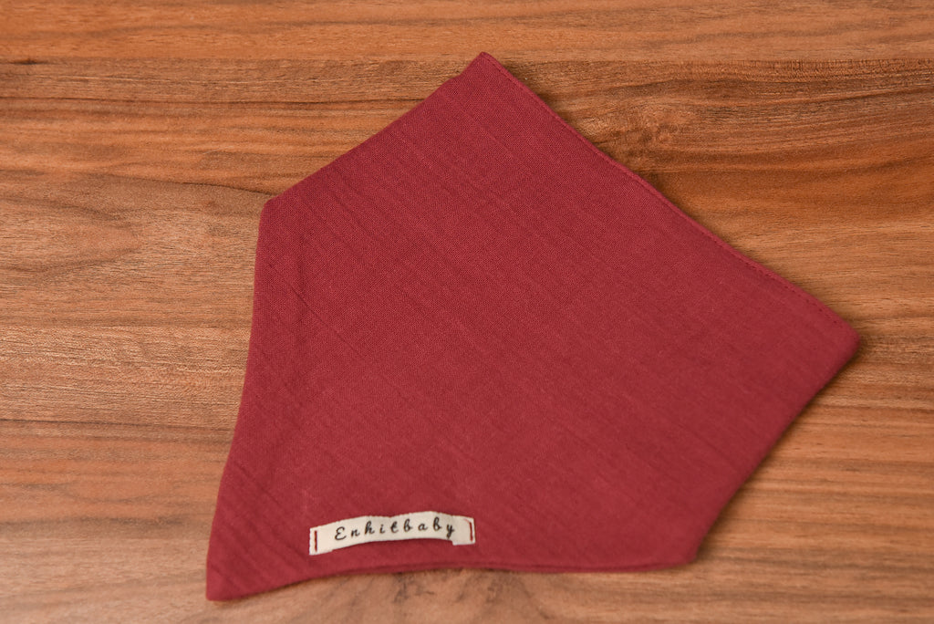 10'lu Set Yumuşak Fular Önlük | 4 Katlı - %100 Pamuk | Çıtçıtlı