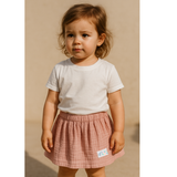 Çift Kat Müslin Etek