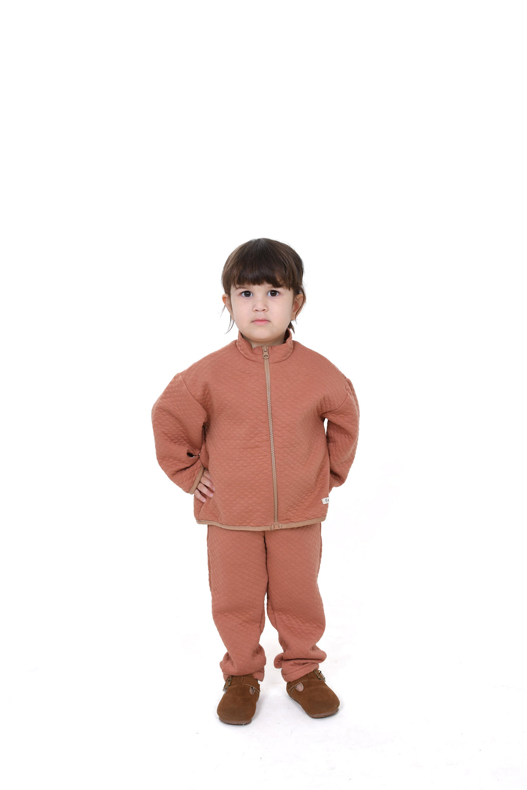 Fermuarlı Kapitone Eşofman Takımı Enhitbaby