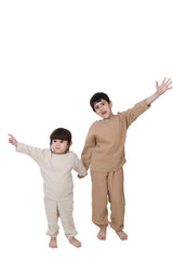 Çift Kat Müslin Lastik Paça Pantolon