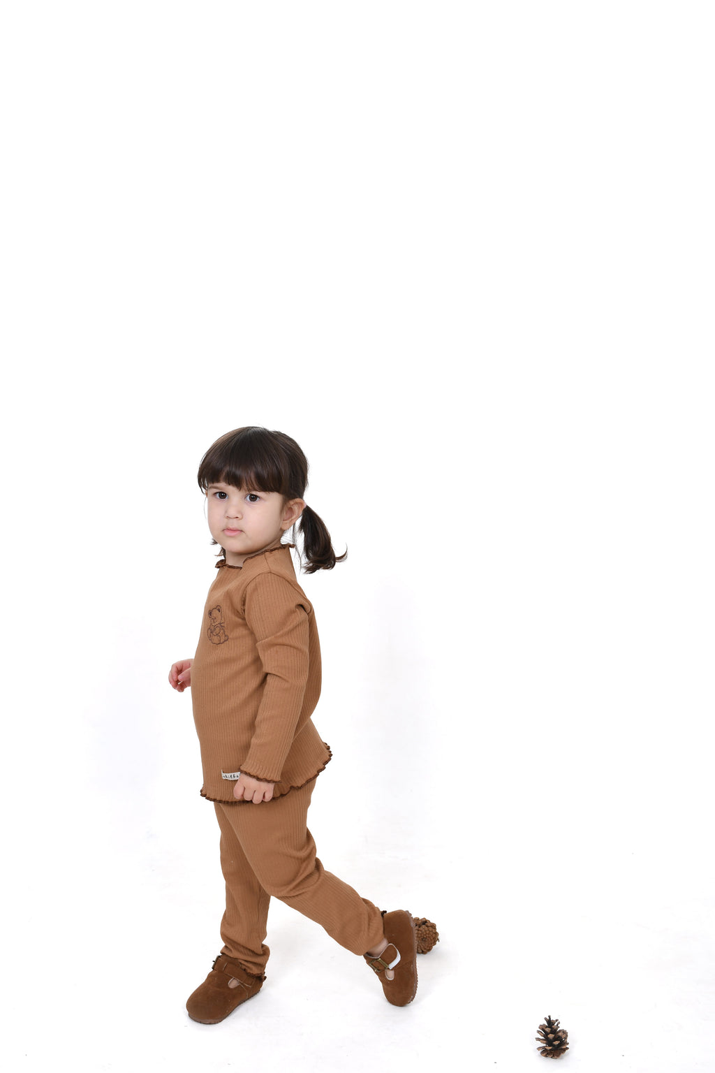 Ayıcık Nakışlı Fitilli Mevsimlik Takım Enhitbaby