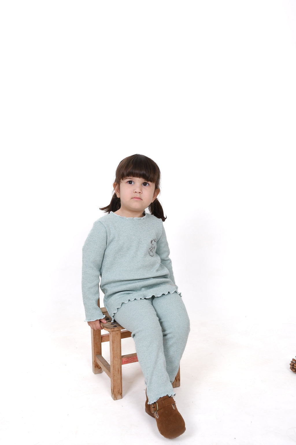 Ayıcık Nakışlı Fitilli Kışlık Takım Enhitbaby