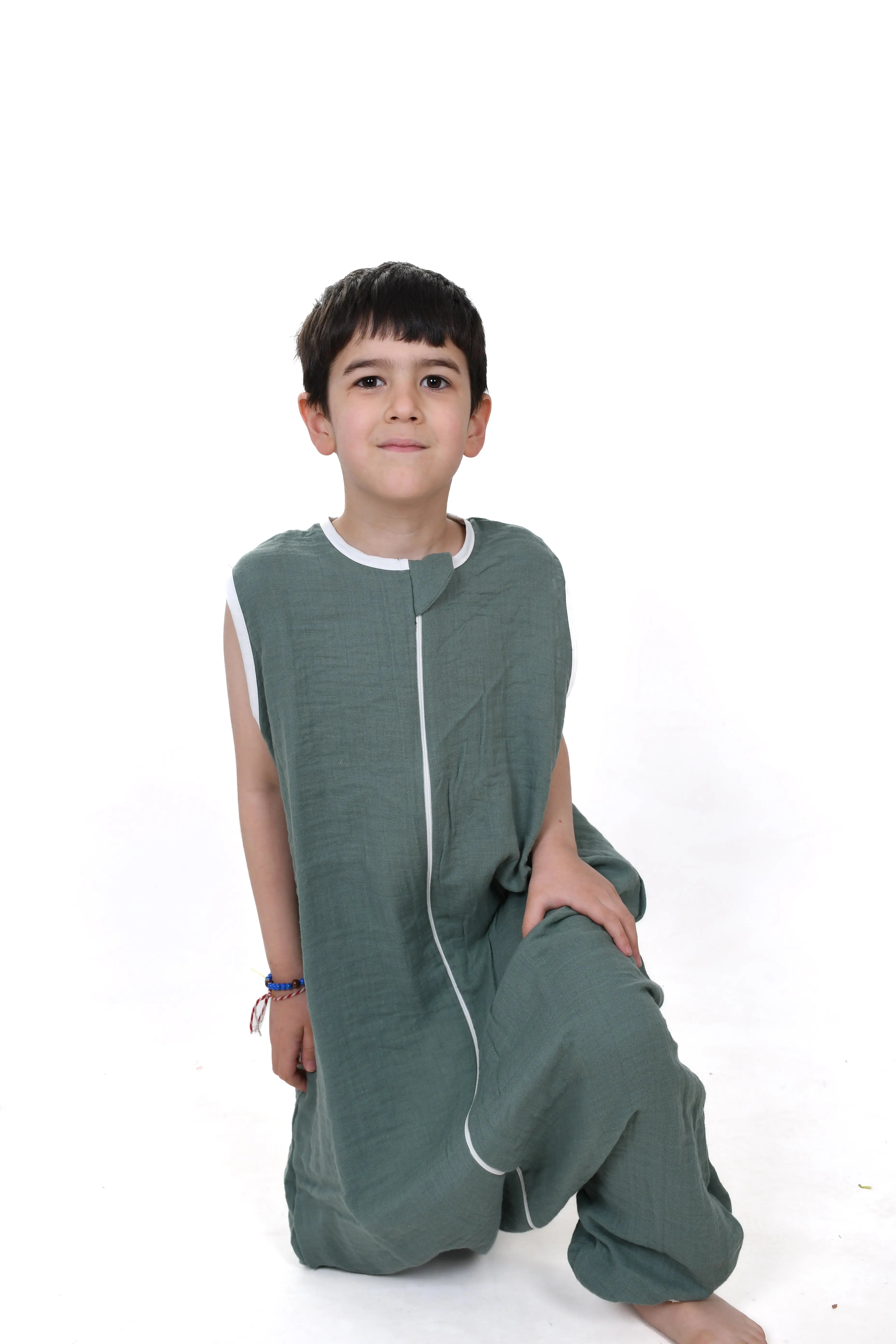 Çift Kat Müslin Uyku Tulumu (0.5 TOG) Enhitbaby