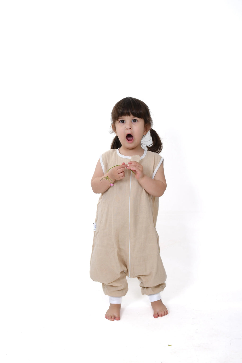 Çift Kat Müslin Uyku Tulumu (0.5 TOG) Enhitbaby