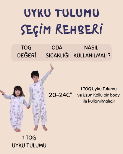 Çift Katlı Pazen Uyku Tulumu (1 TOG)