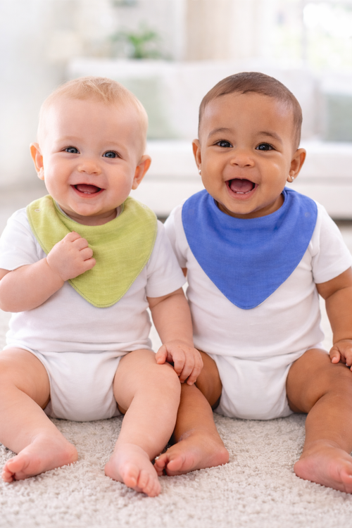 Oval Fular Müslin Sıvı Geçirmez Önlük