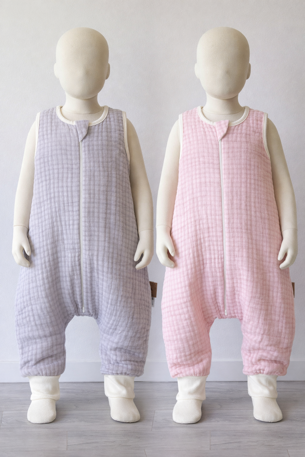 Dolgulu Müslin Uyku Tulumu | 2.5 TOG |  %100 Pamuk