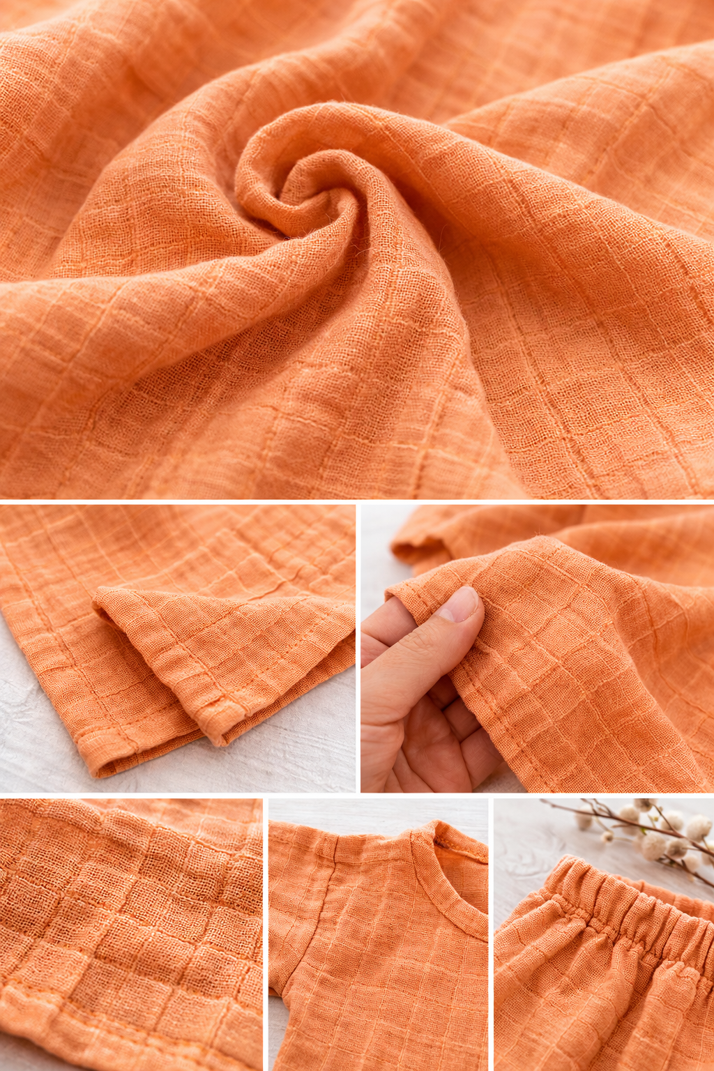 Müslin Bebek Takımı | %100 Pamuk