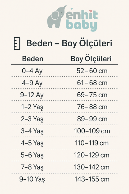 Uzun Kollu Penye Astarlı 4 Kat Müslin Uyku Tulumu (1.5 TOG)(OUTLET)