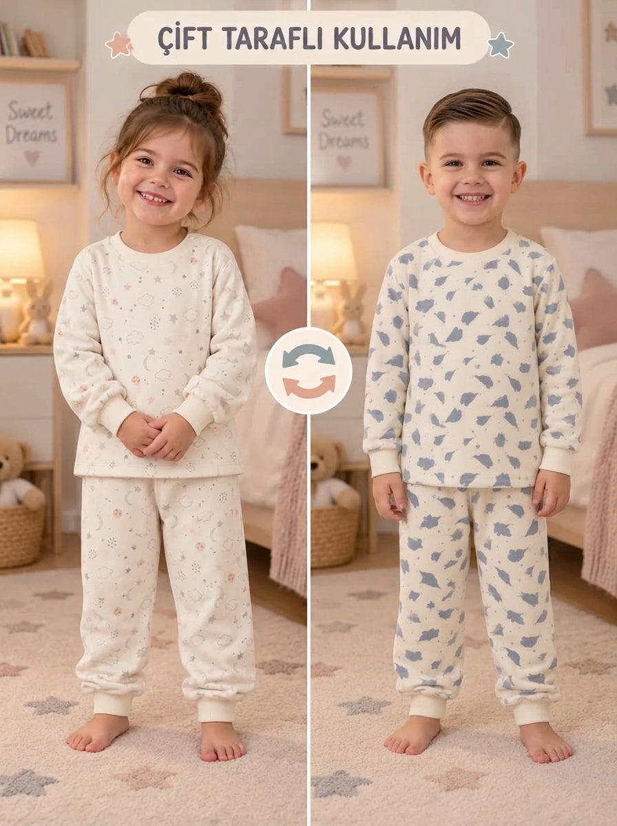 Çift Taraflı 2 TOG Uyku Pijaması | Rüya Katları (ÖN SİPARİŞ)