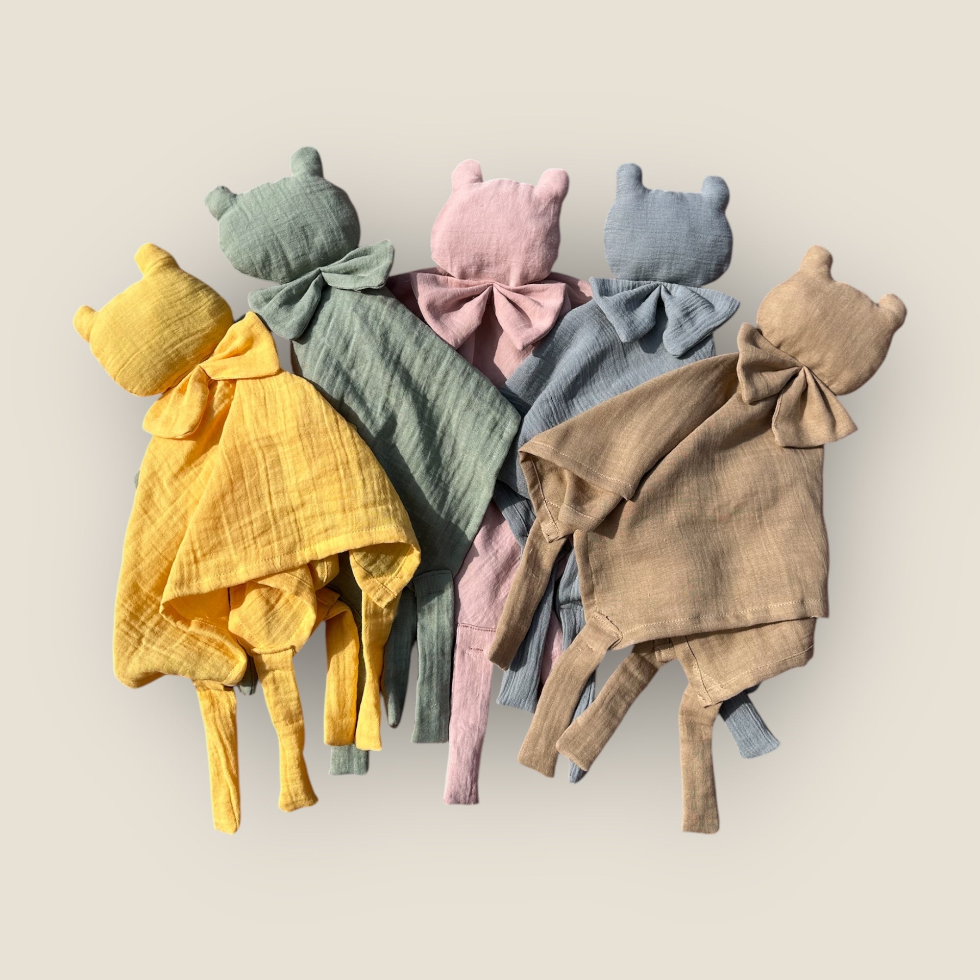 Çift Katlı Müslin Ayıcık Uyku Arkadaşı Enhitbaby