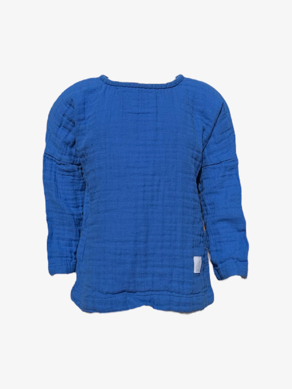 Çift Kat Müslin Uzun Kollu Bluz Enhitbaby