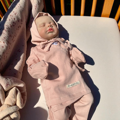 Çift Kat Müslin Yenidoğan Seti (9 Parça)