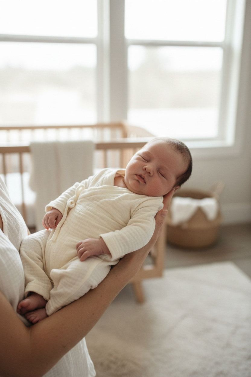 Müslin Uniseks Bebek Tulumu | 4 Katlı - %100 Pamuk | Kimono Tarzı