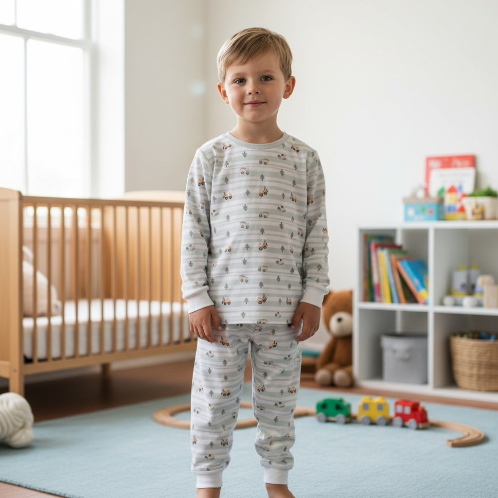 DreamSoft Pijama Takımı I 0.5 TOG I %100 Pamuk