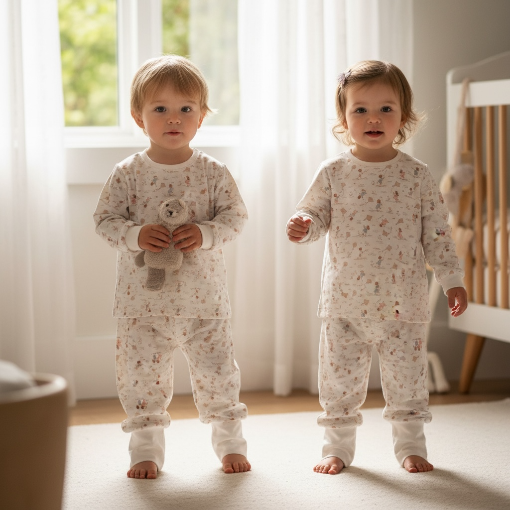 DreamSoft Pijama Takımı I 0.5 TOG I %100 Pamuk