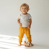 Çift Kat Müslin Şalvar Model Pantolon