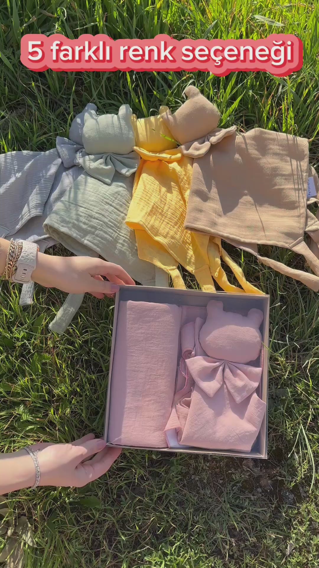 Uyku Arkadaşı Seti | Çift Kat Müslin - %100 Pamuk