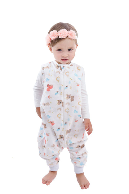 Çift Katlı Pazen Uyku Tulumu (1 TOG) Enhitbaby